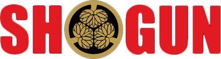 James Clavell's Shōgun logo for Amiga